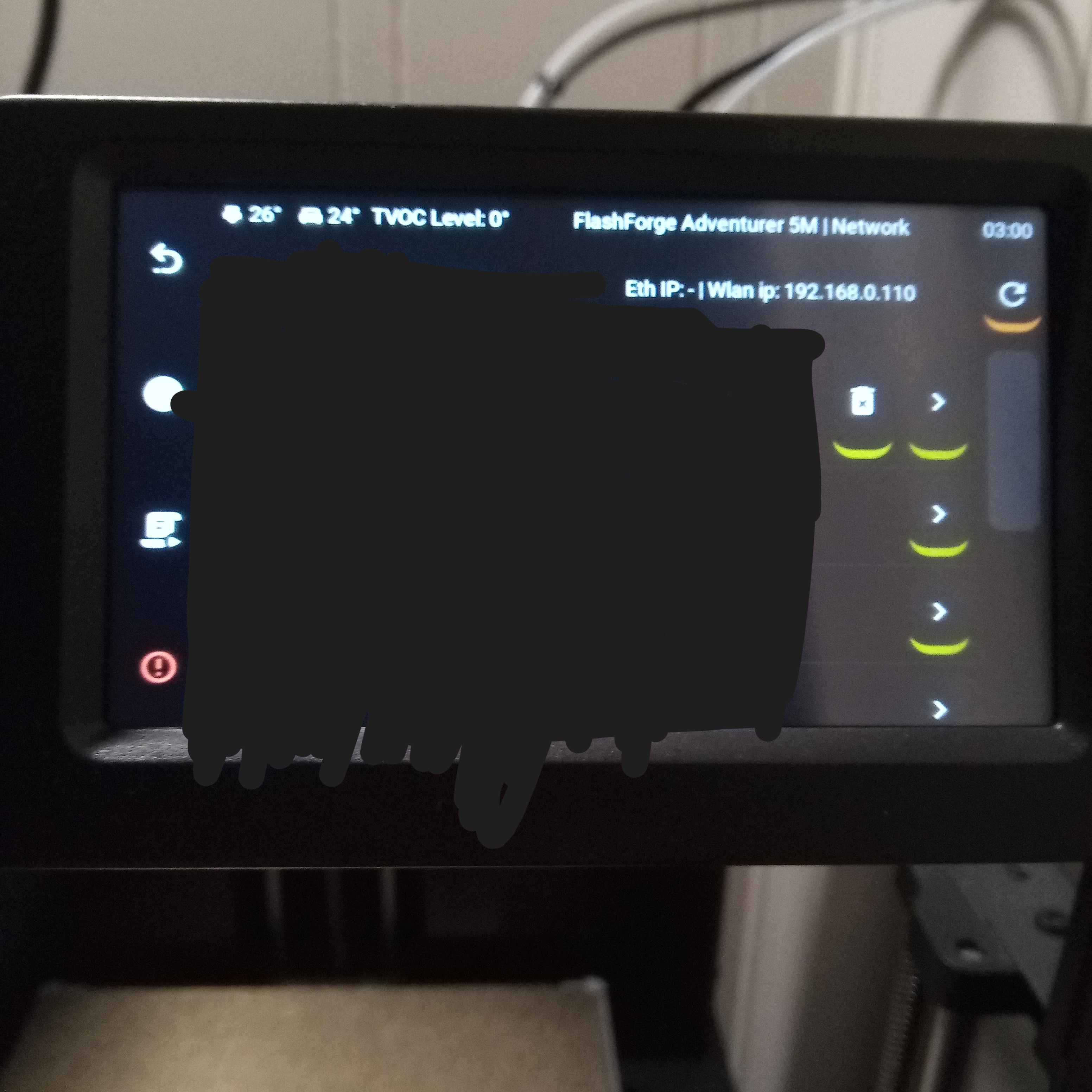 network screen
