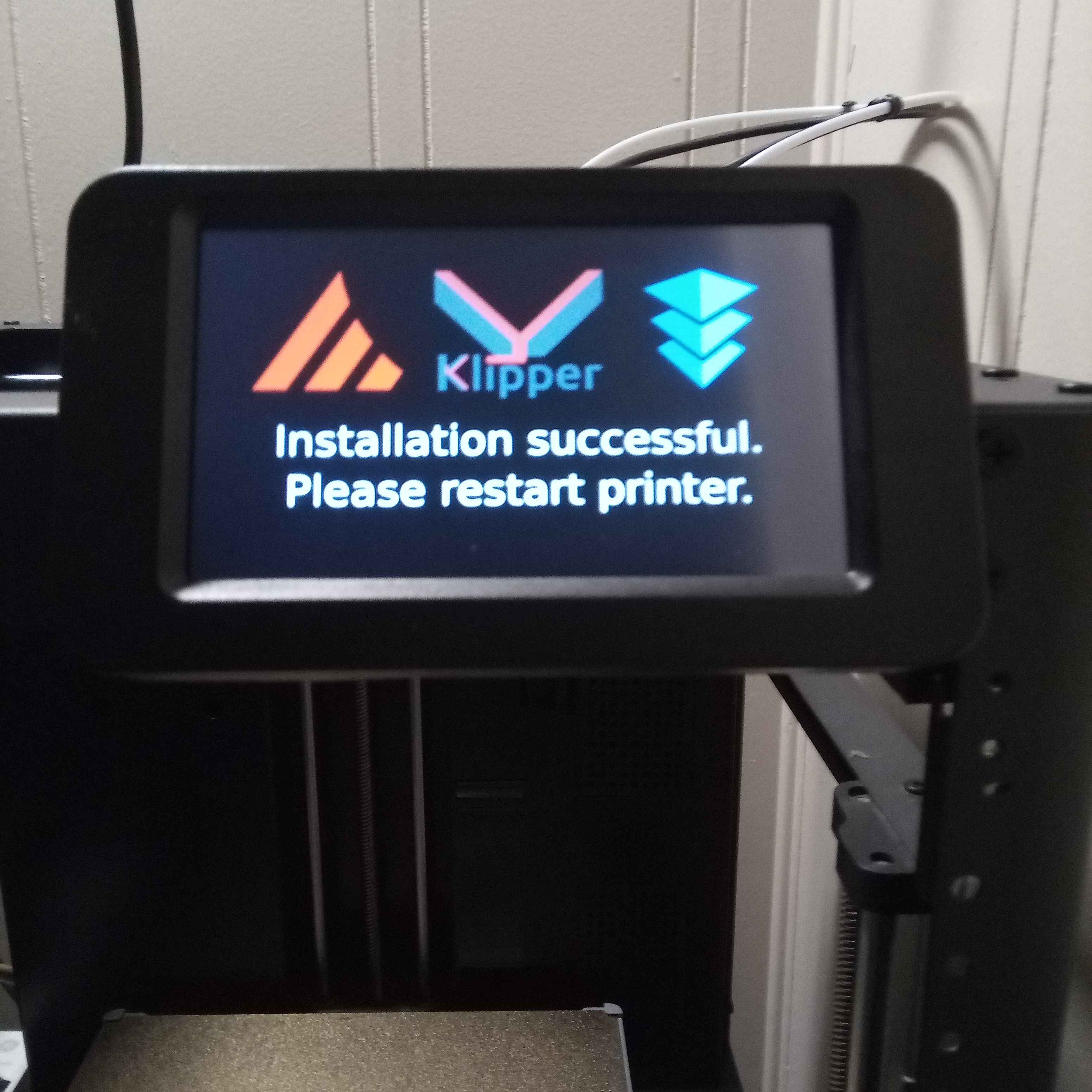 installed screen